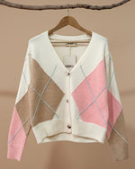 Load image in the gallery viewer,Casaco de malha c/ decote em V PRINCESS
