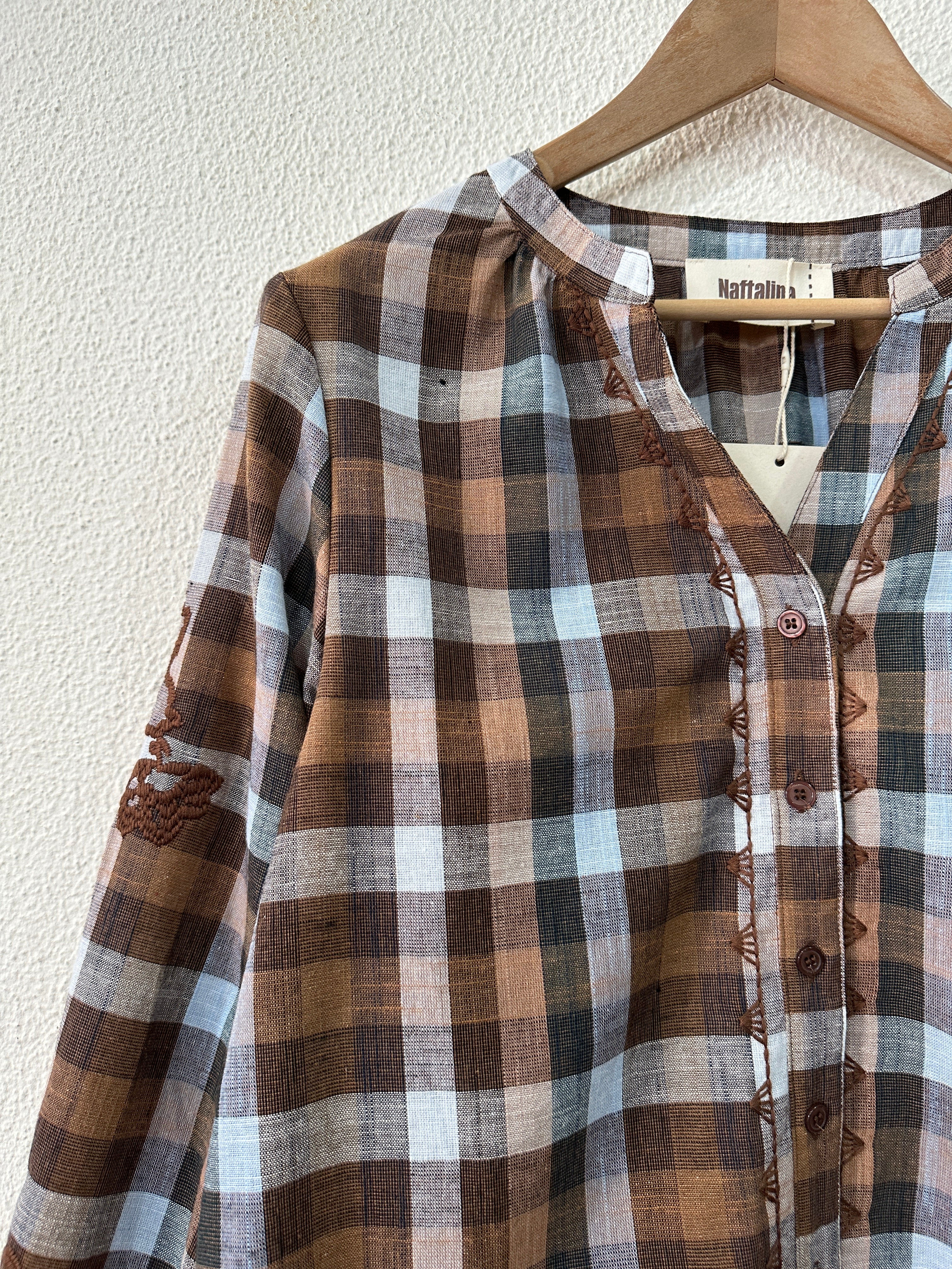 Camisa bordada FABÍOLA