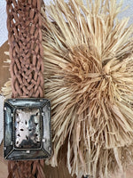 Load image in the gallery viewer,Cinto em pele entraçada ARTISAN
