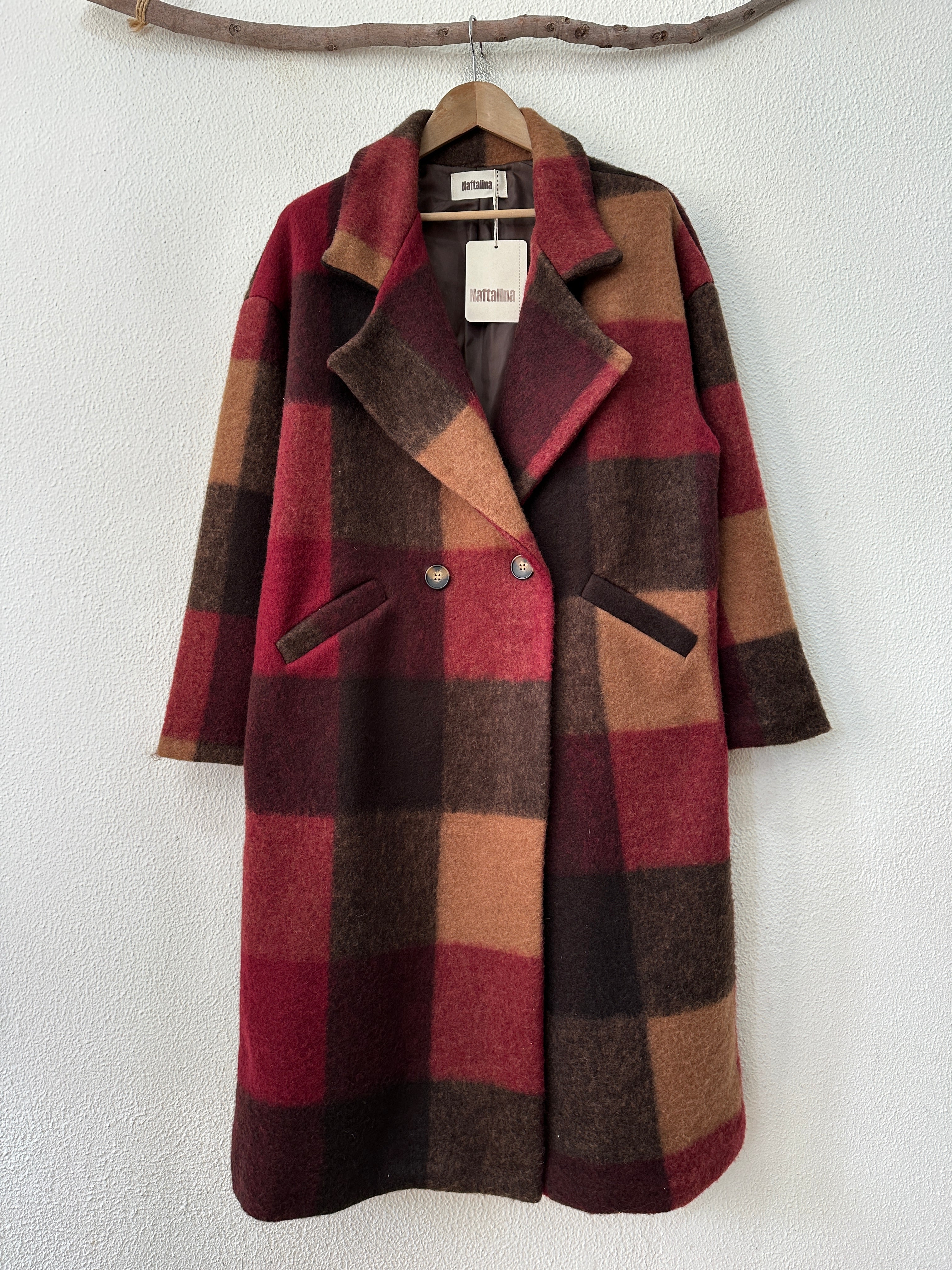 Sobretudo em fazenda forrado LIVERPOOL