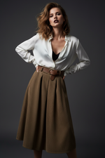 Chargez l'image dans la visionneuse de la galerie,Saia fluida efeito bombazina OAK
