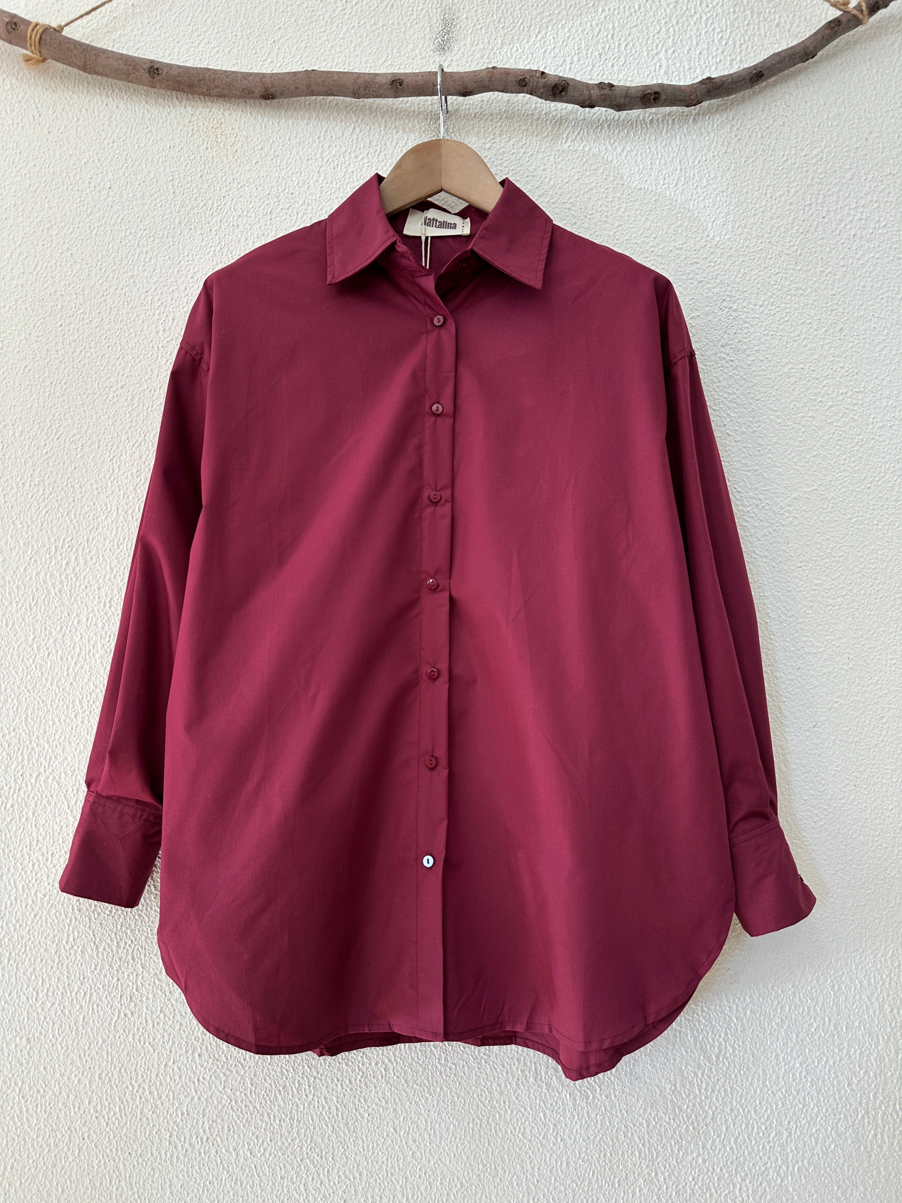 Camisa oversize em algodão ICY