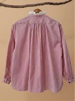 Carica l'immagine nel visualizzatore della galleria,Camisa oversise c/ folho bordado VICTORIAN
