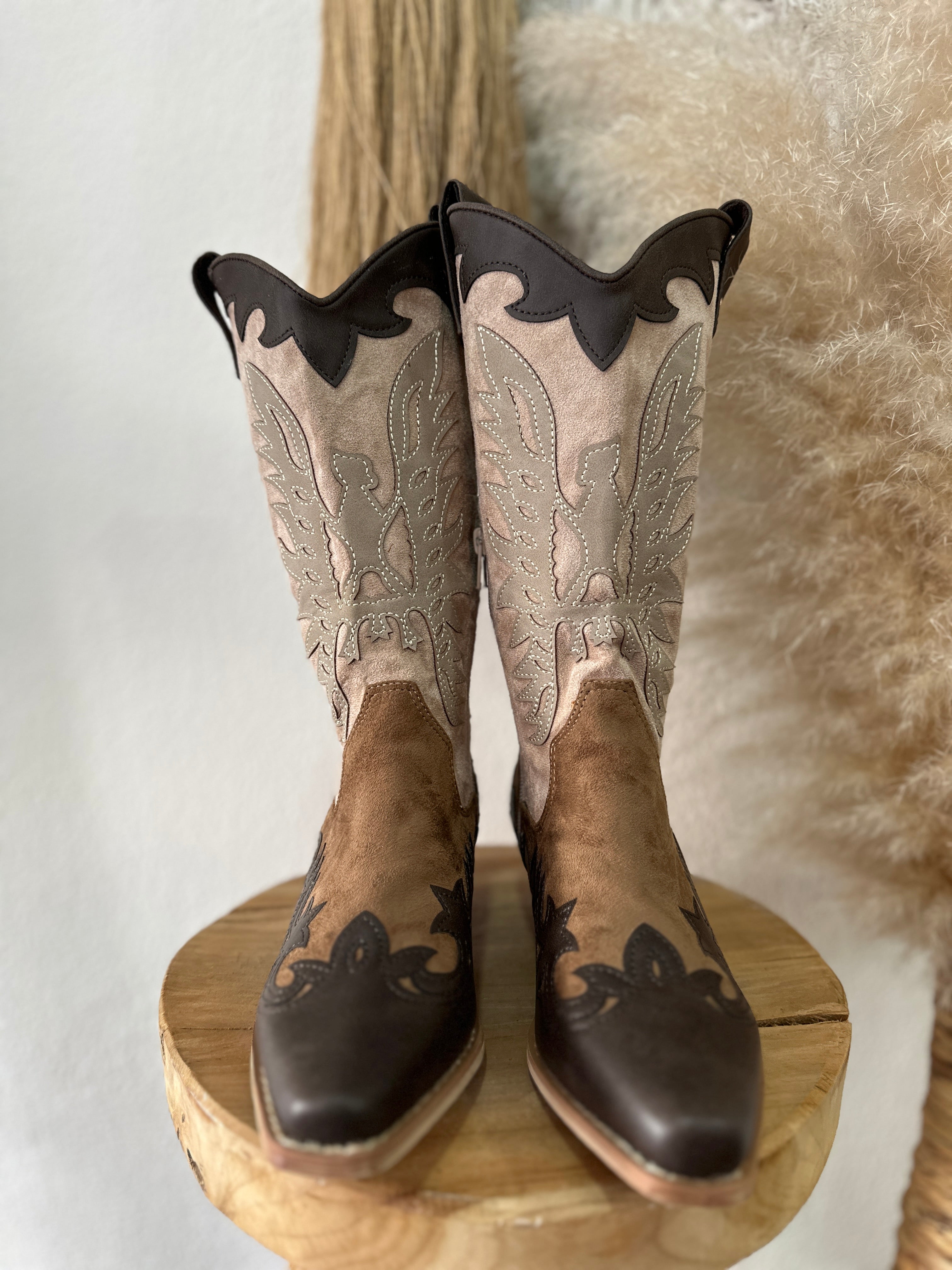 Botas texanas bordadas OREGON