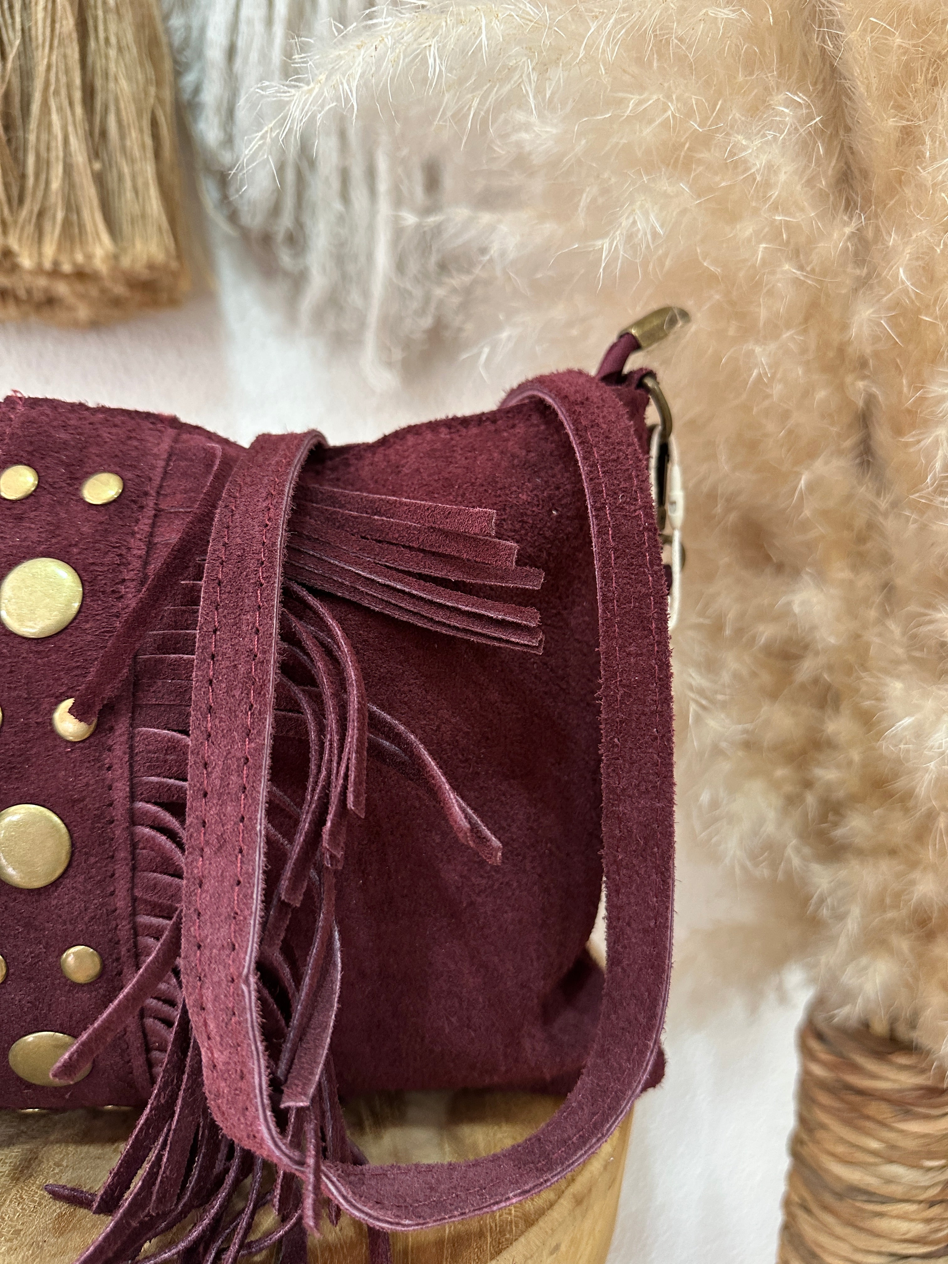 Clutch em pele CLEOPATRA