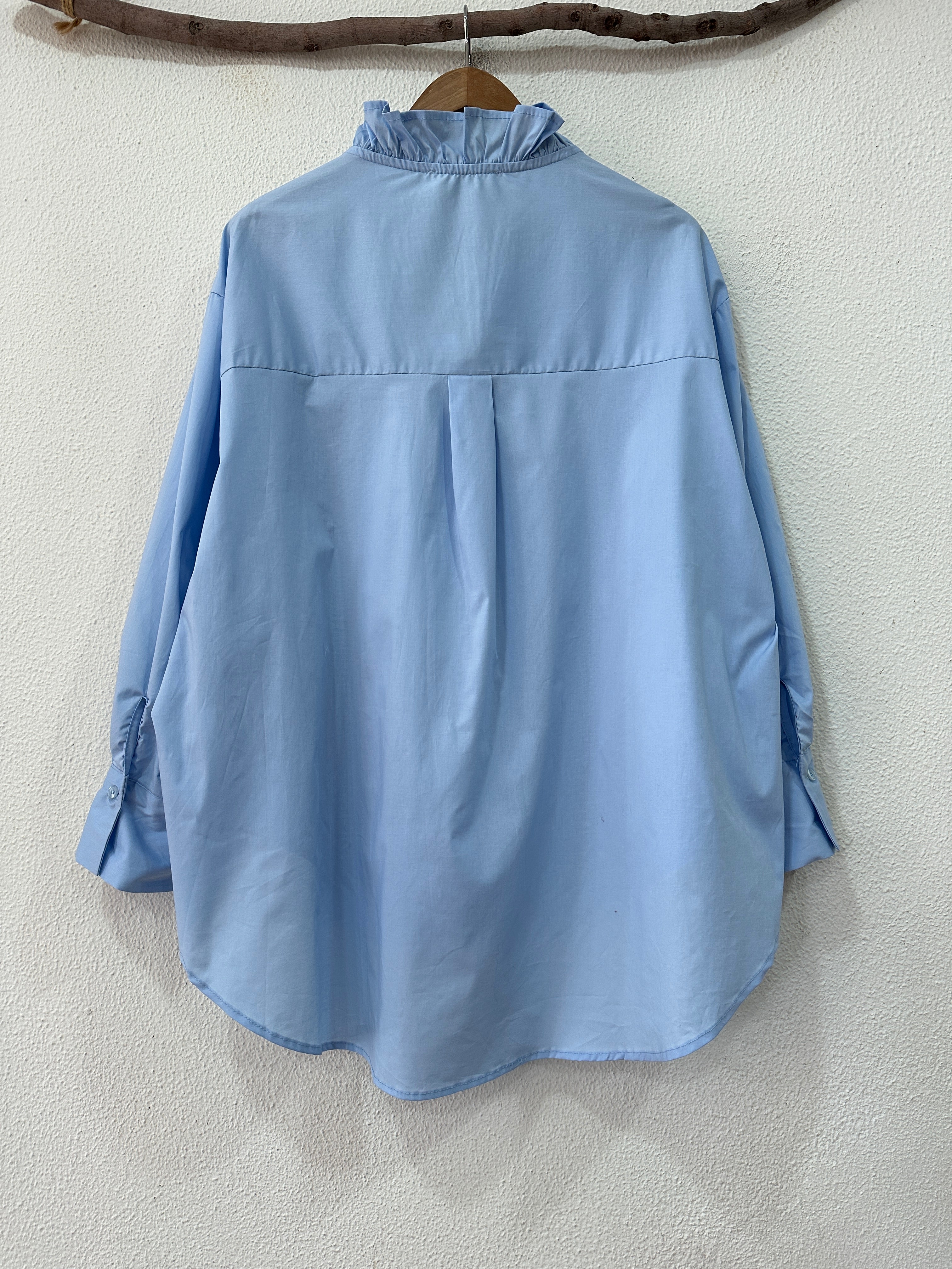 Camisa oversize c/ folho MARISE