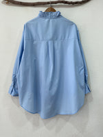 Carica l&#39;immagine nel visualizzatore della galleria,Camisa oversize c/ folho MARISE
