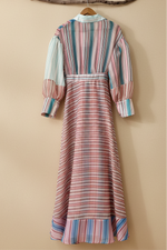 Carica l'immagine nel visualizzatore della galleria,Vestido efeito traçado KIYOMI
