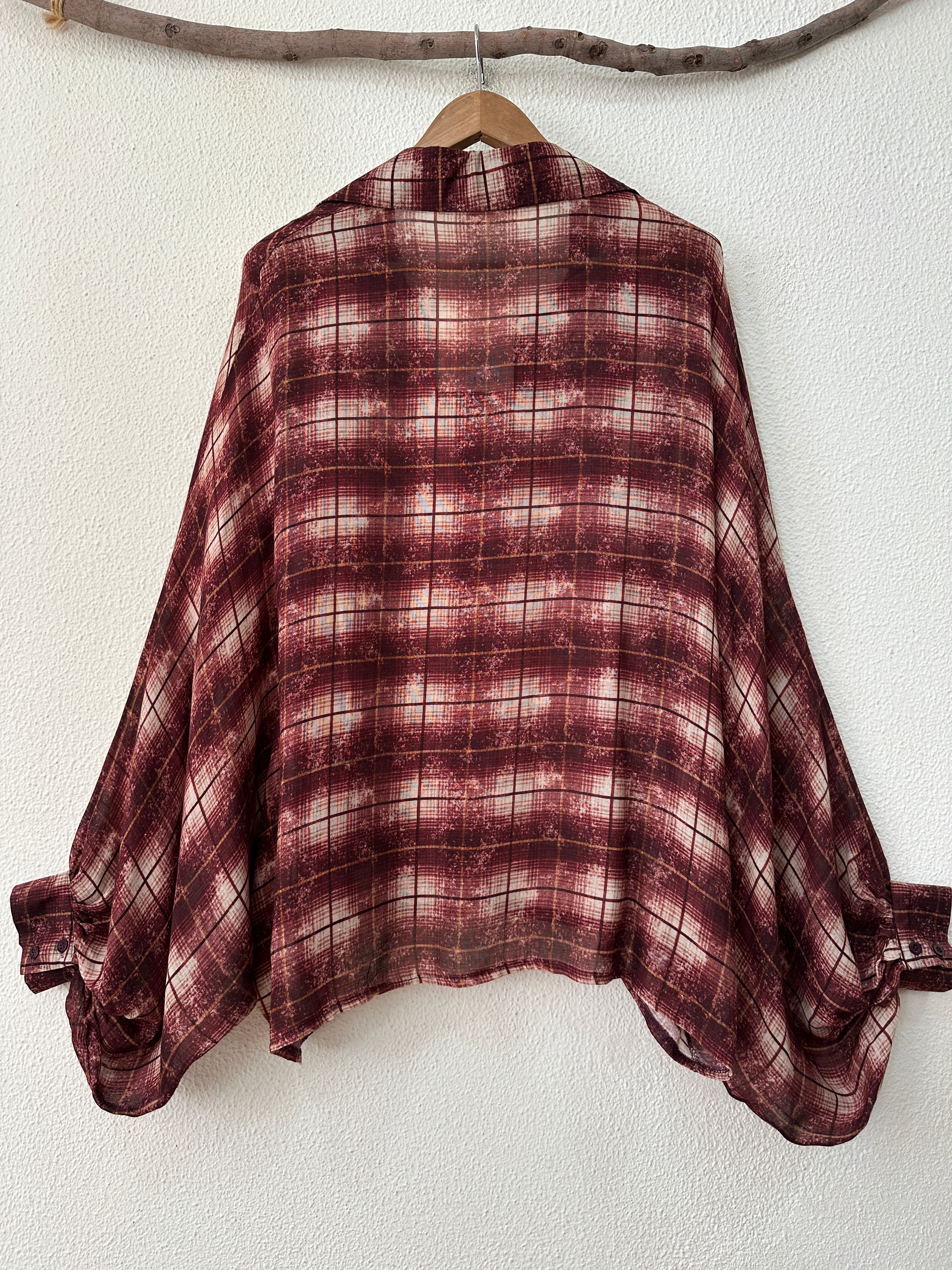 Camisa oversize c/ lã IRISH