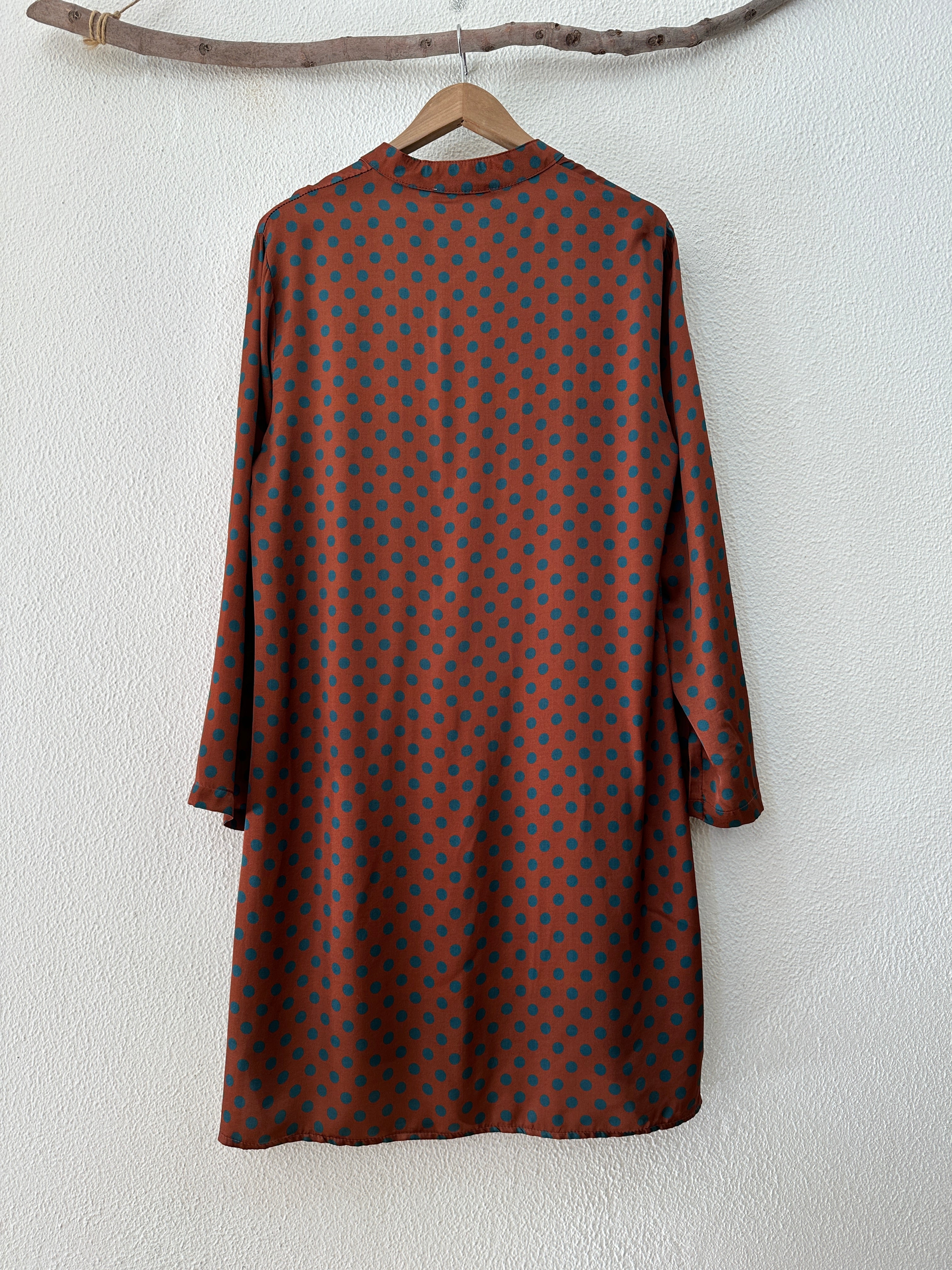 Túnica comprida c/ seda INGRID