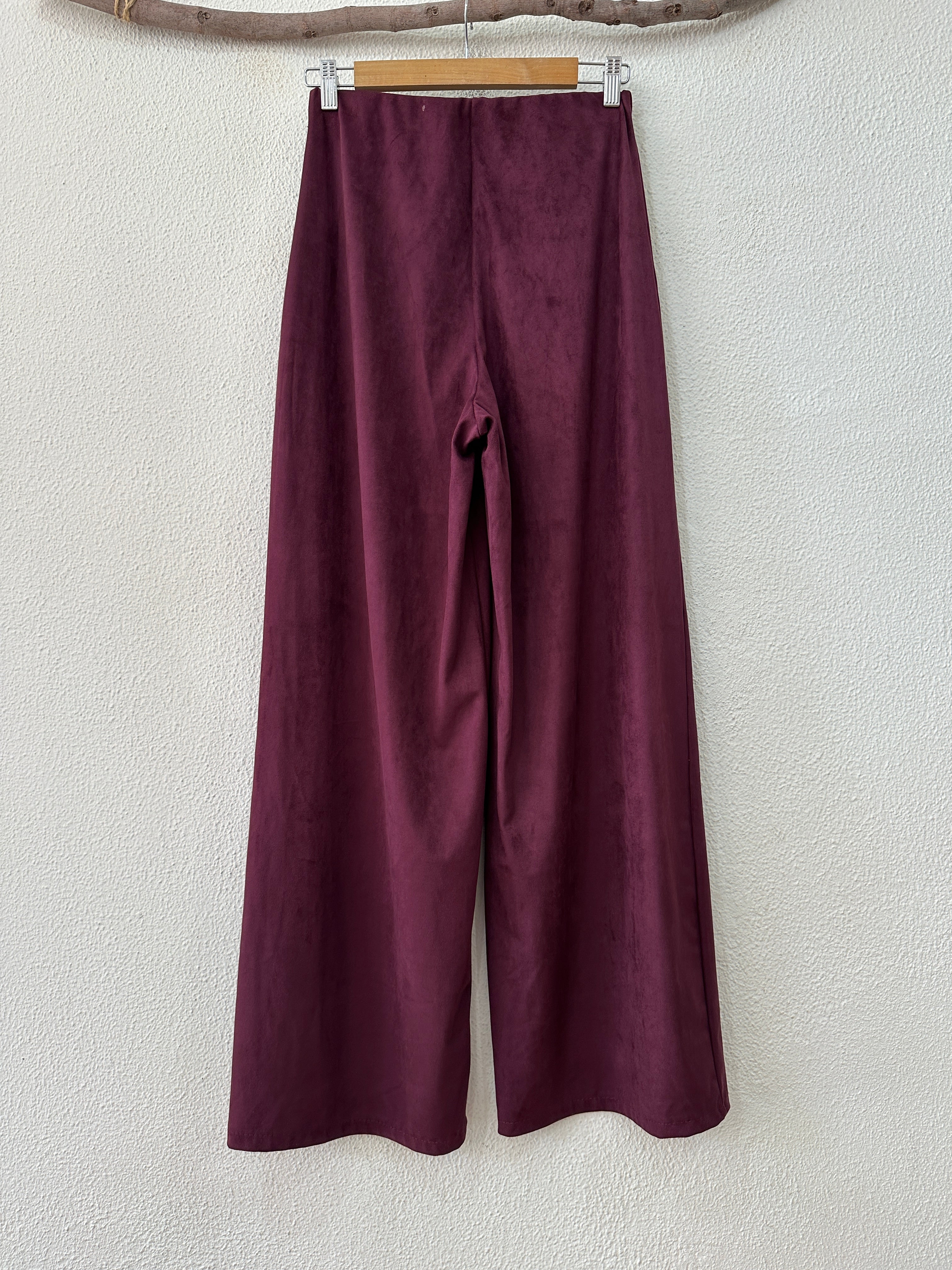 Pantalonas em suede COYOTE