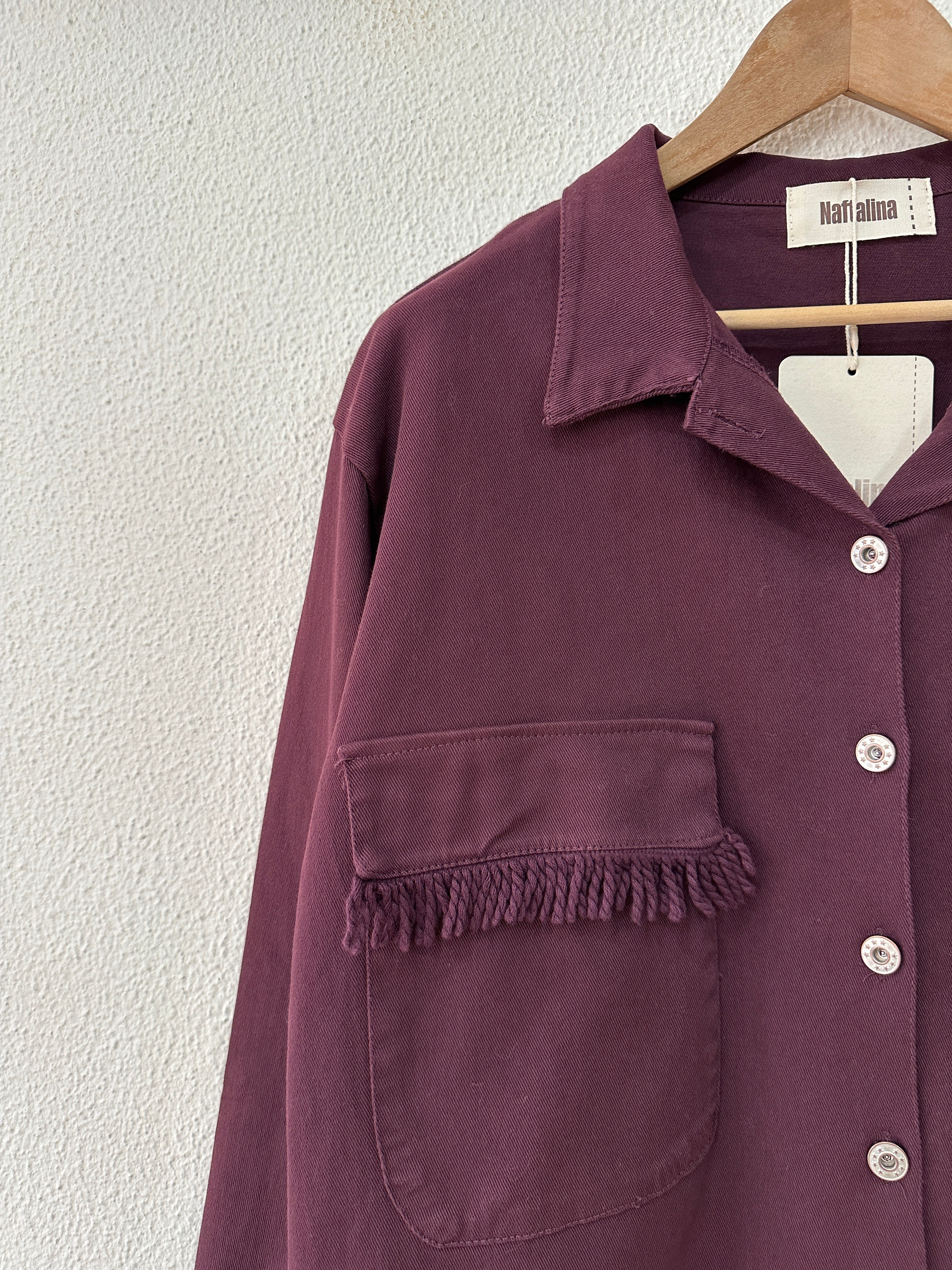 Casaco de sarja oversize ISLA