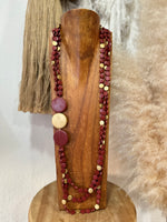 Load image in the gallery viewer,Colar comprido em madeira TRIVYA
