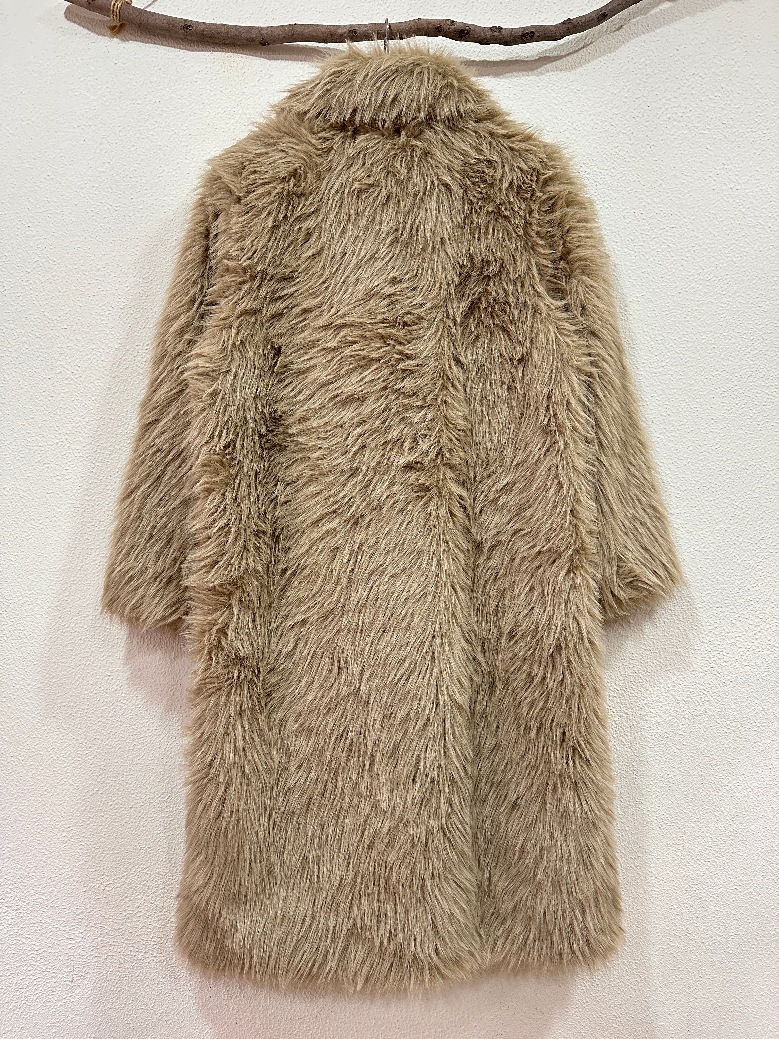 Casaco comprido em pelo sintético GRENOBLE