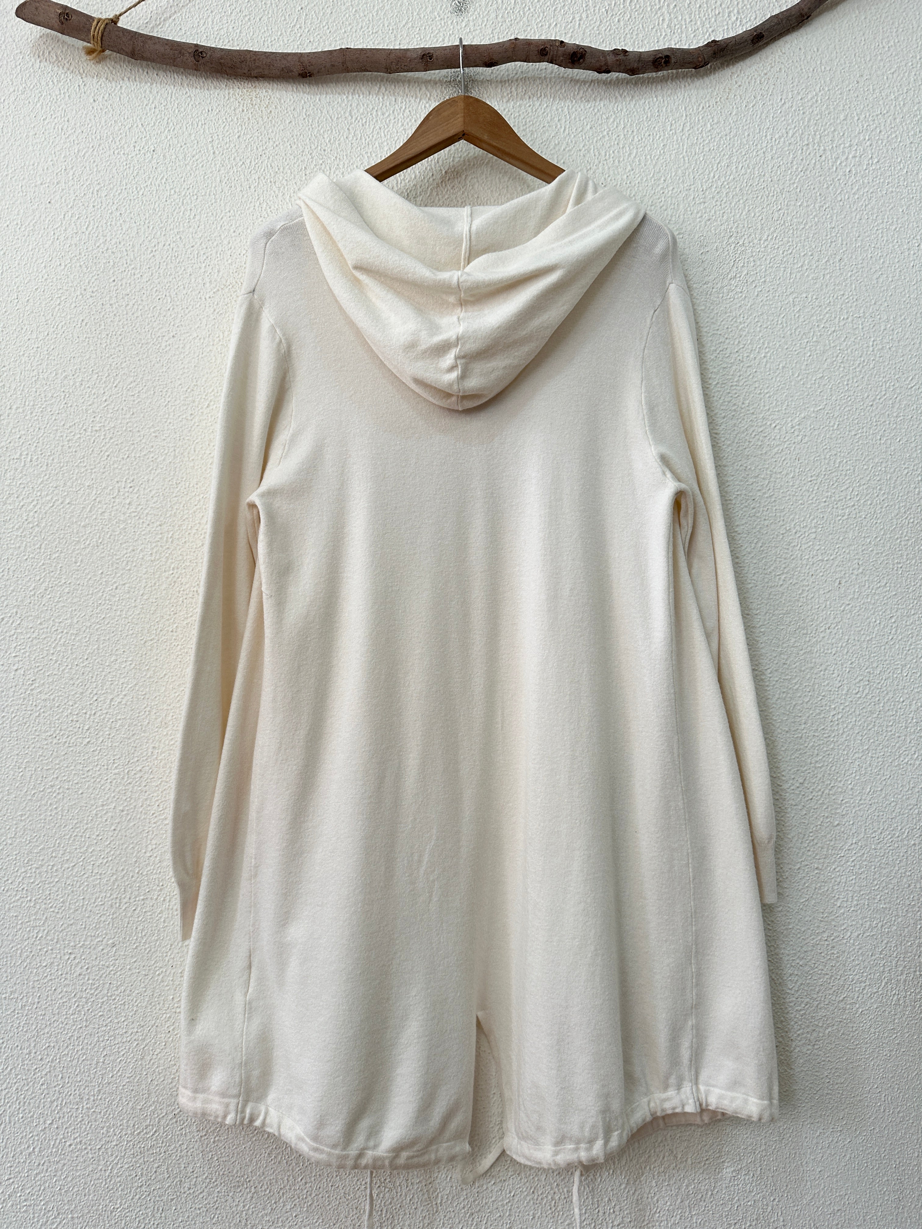 Casaco em malha fina c/ capuz FROSTY