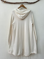 Load image in the gallery viewer,Casaco em malha fina c/ capuz FROSTY
