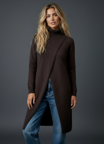 Carregar imagem no visualizador da galeria, Camisola comprida c/abertura ELINA
