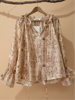 Carregar imagem no visualizador da galeria, Túnica oversize em chiffon LEAH
