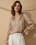 Carregar imagem no visualizador da galeria, Túnica oversize em chiffon LEAH
