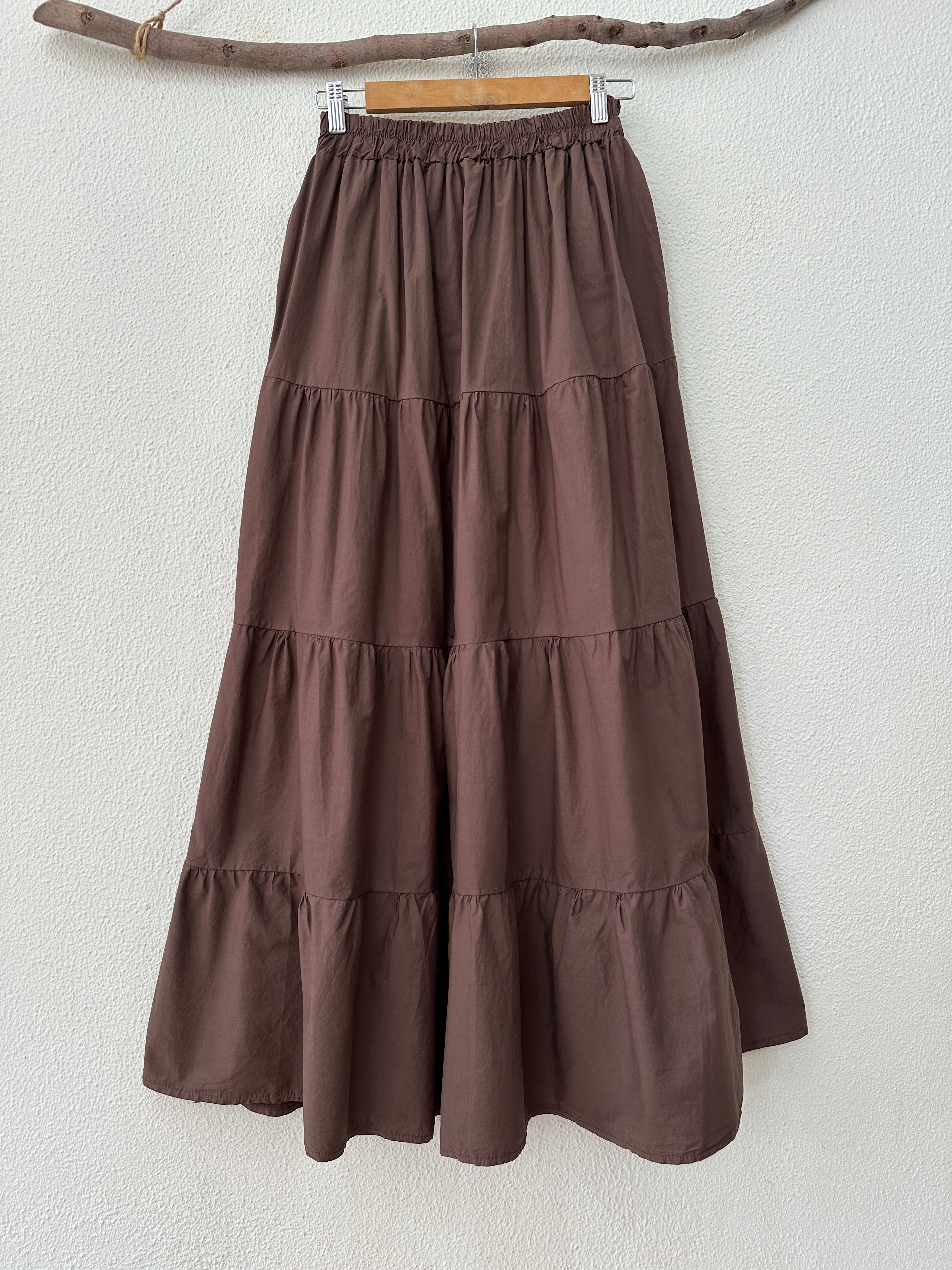 Saia comprida c/ bolsos EARTHY