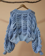 Cargue la imagen en el visor de la galería,Casaco em malha c/aplicações CORALIE
