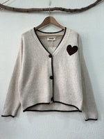 Load image in the gallery viewer,Casaco de malha bordado SMILE MORE
