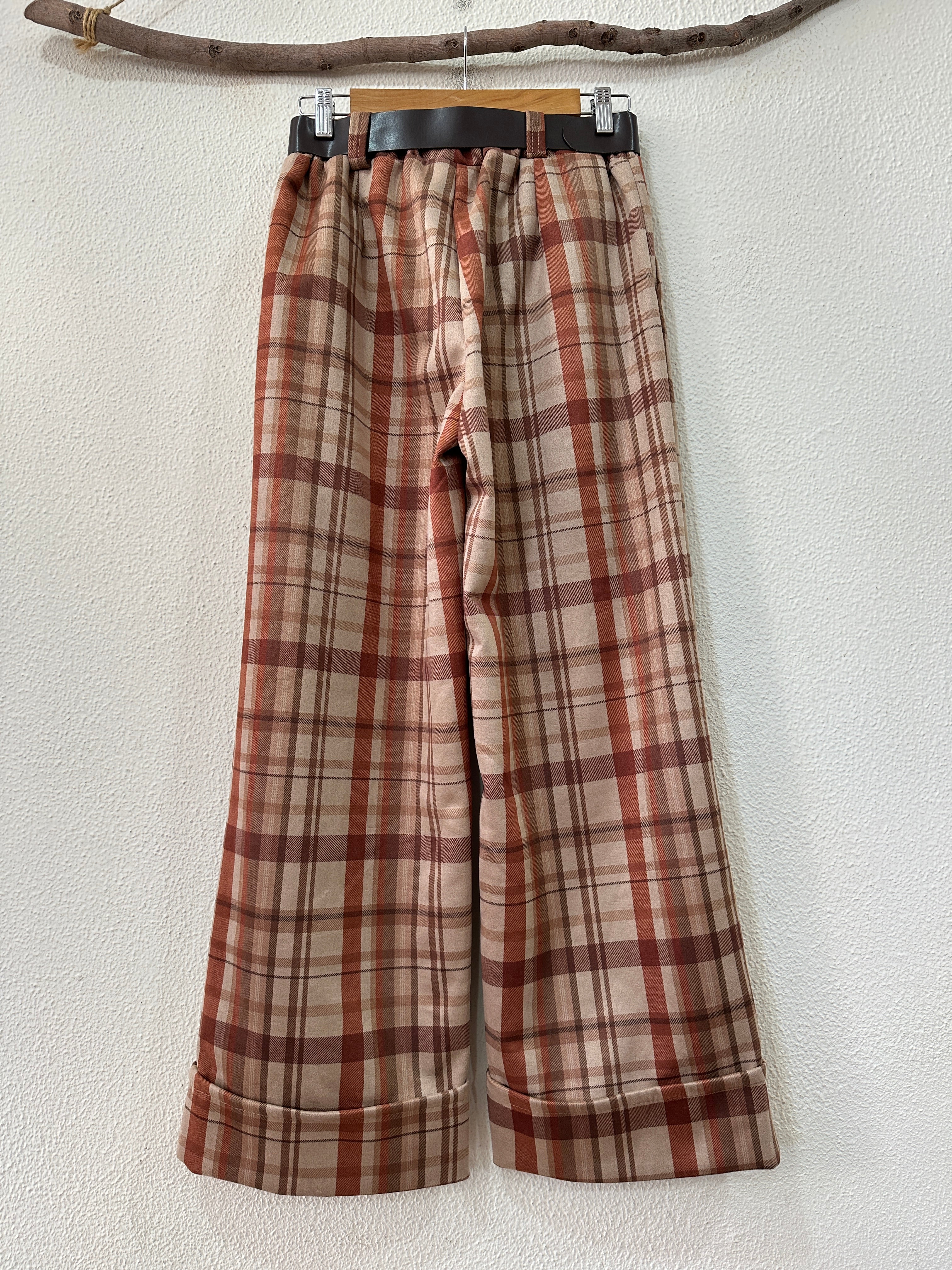 Pantalonas em suede c/virola RACHEL