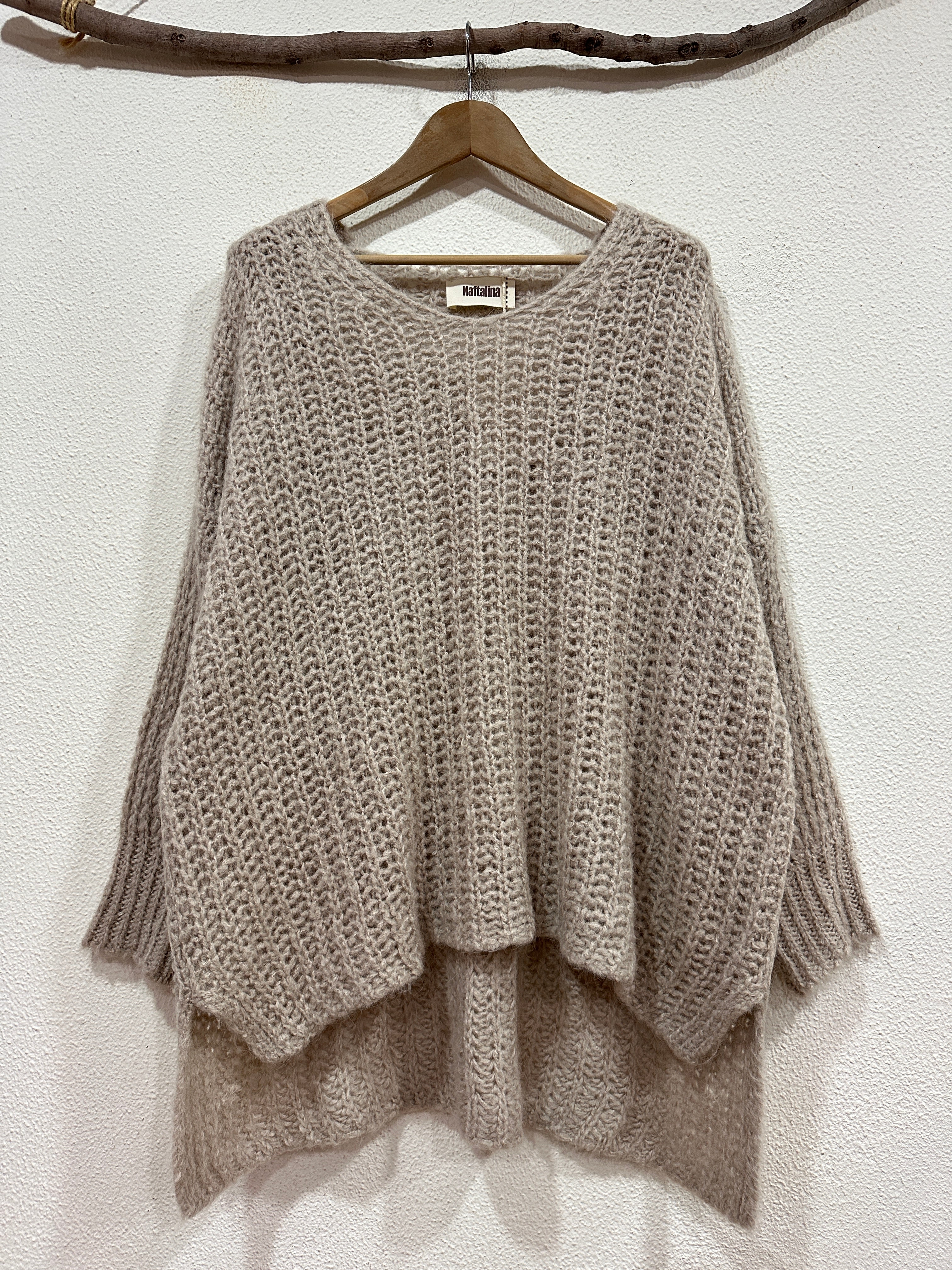 Camisola de malha oversize REBECCA