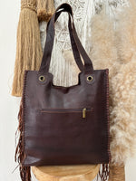 Carregar imagem no visualizador da galeria, Mala em pele c/franjas EL DORADO
