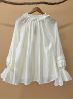 Cargue la imagen en el visor de la galería,Túnica fluida em chiffon CLAUDE
