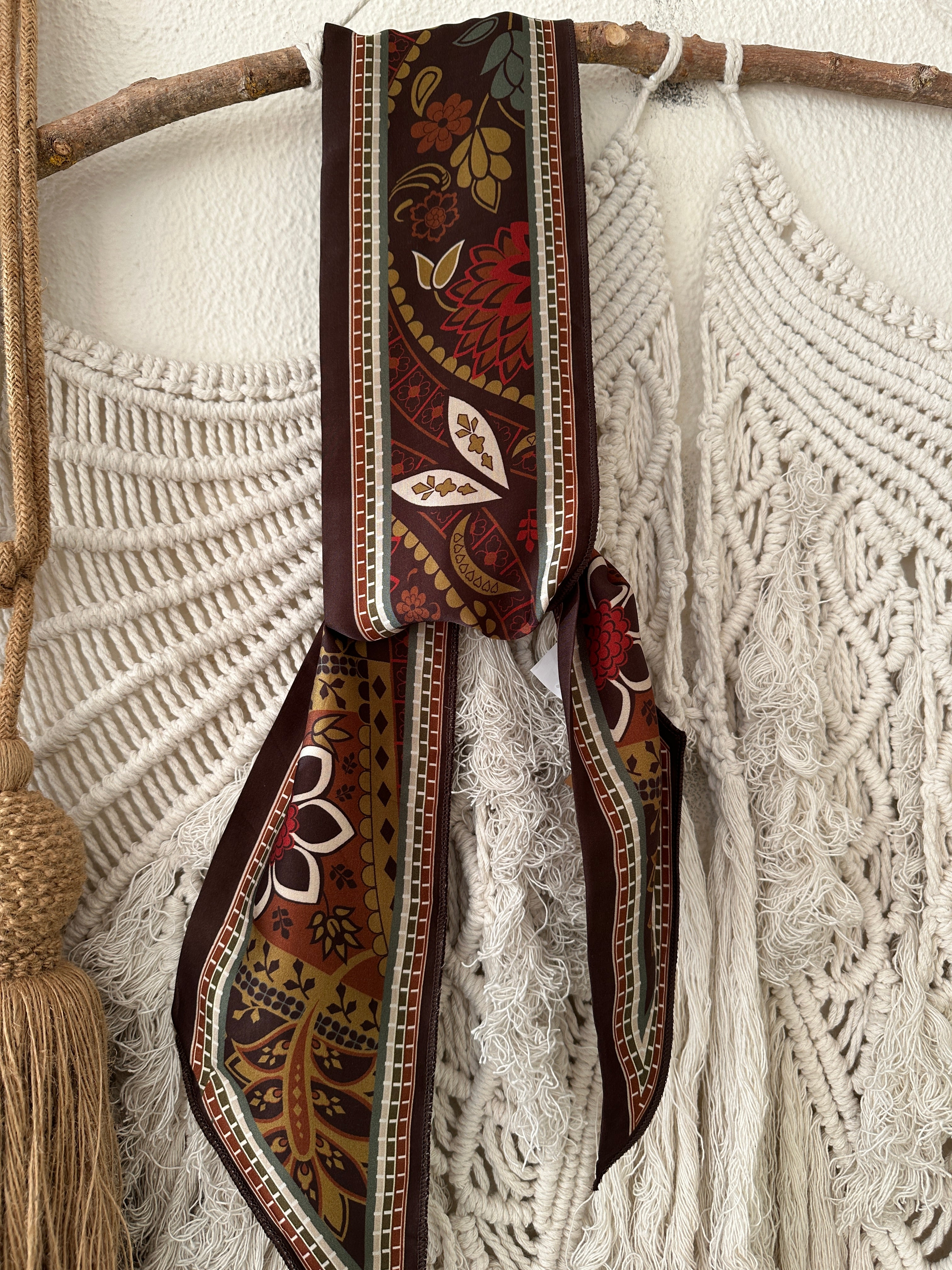 Cinto/faixa acetinado WINTER