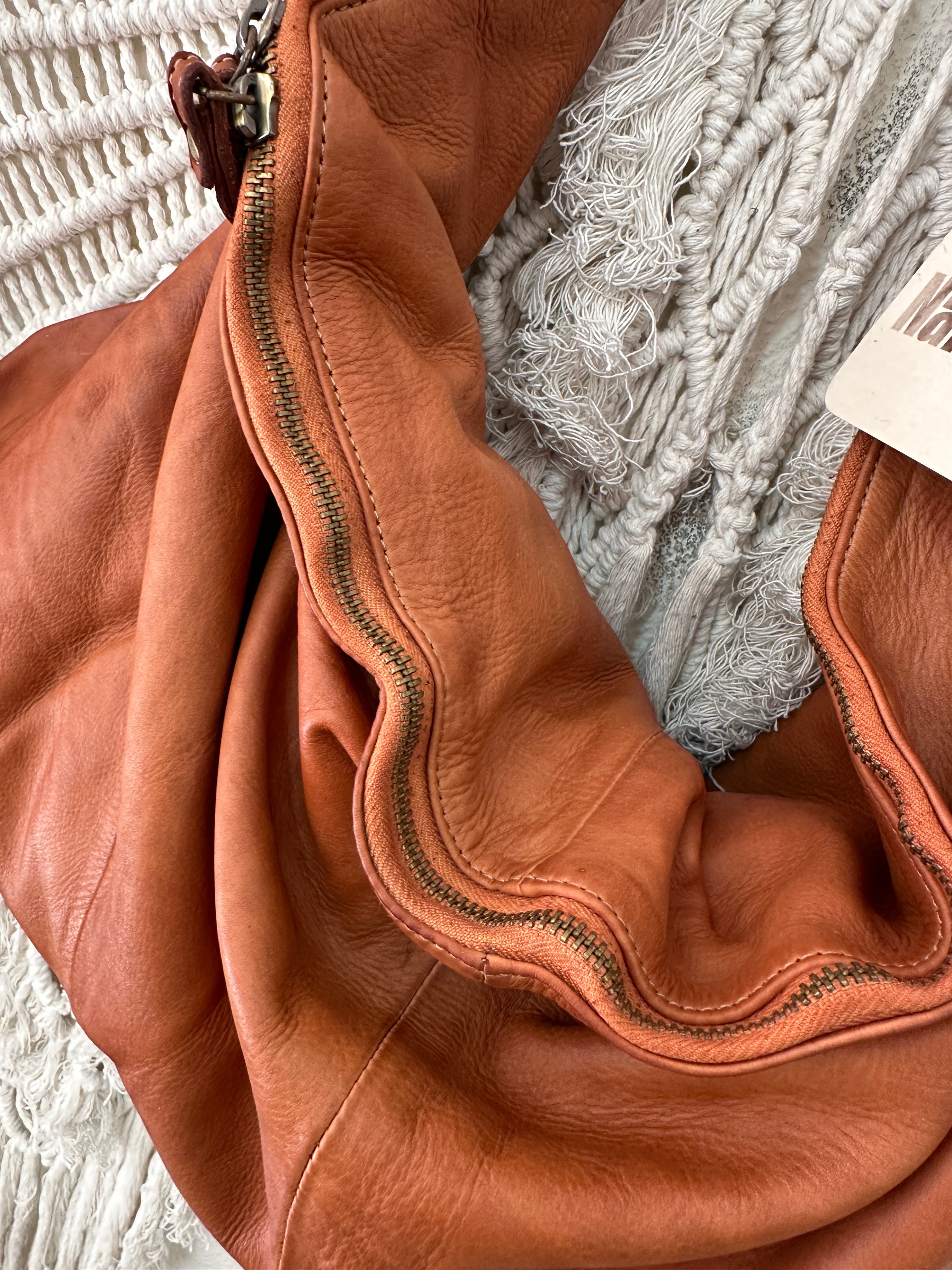 Mala em pele lavada SOPHIA