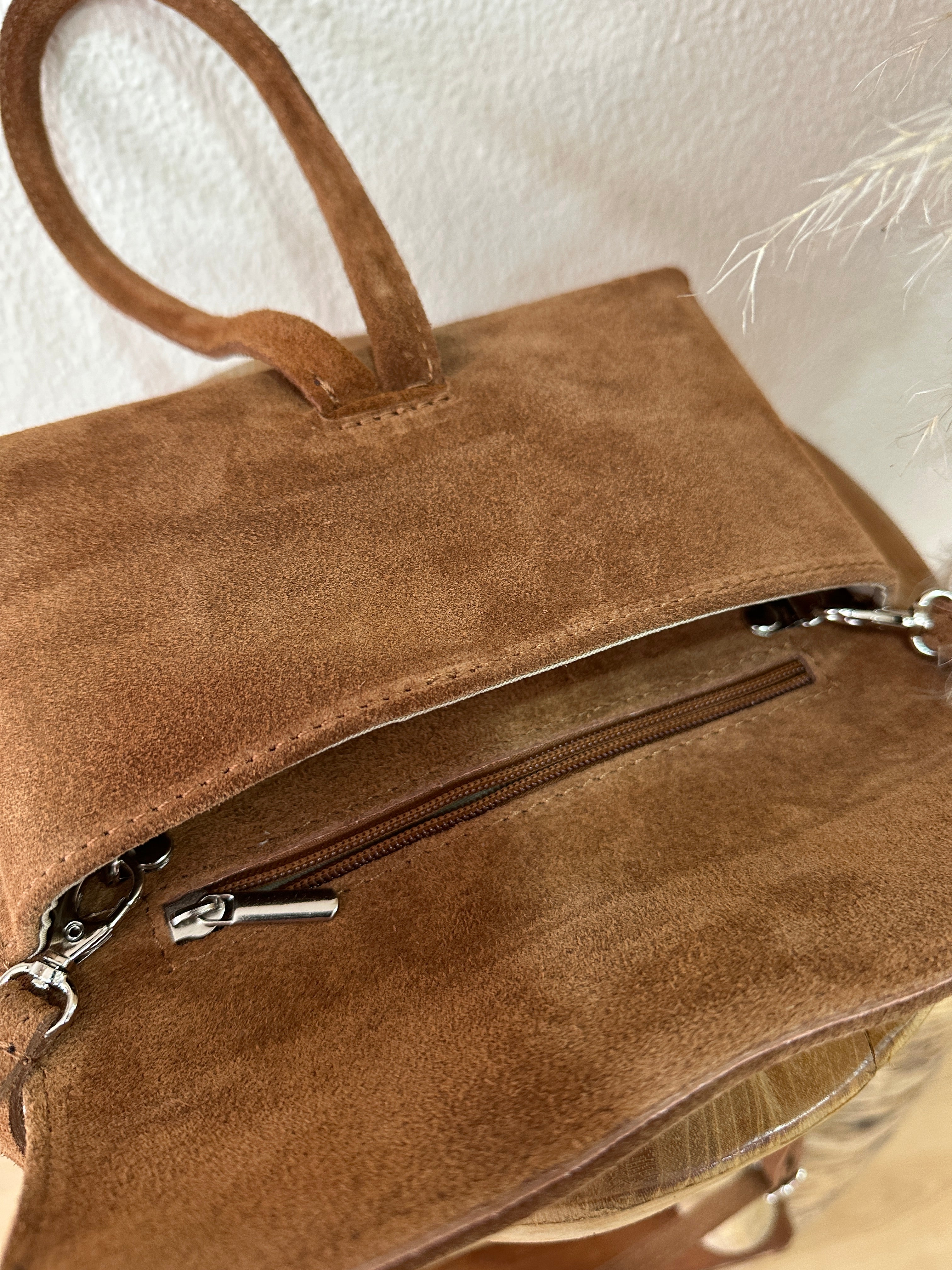 Clutch em camurça MILLION