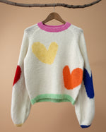 Load image in the gallery viewer,Camisola de malha HEARTFUL
