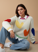 Load image in the gallery viewer,Camisola de malha HEARTFUL
