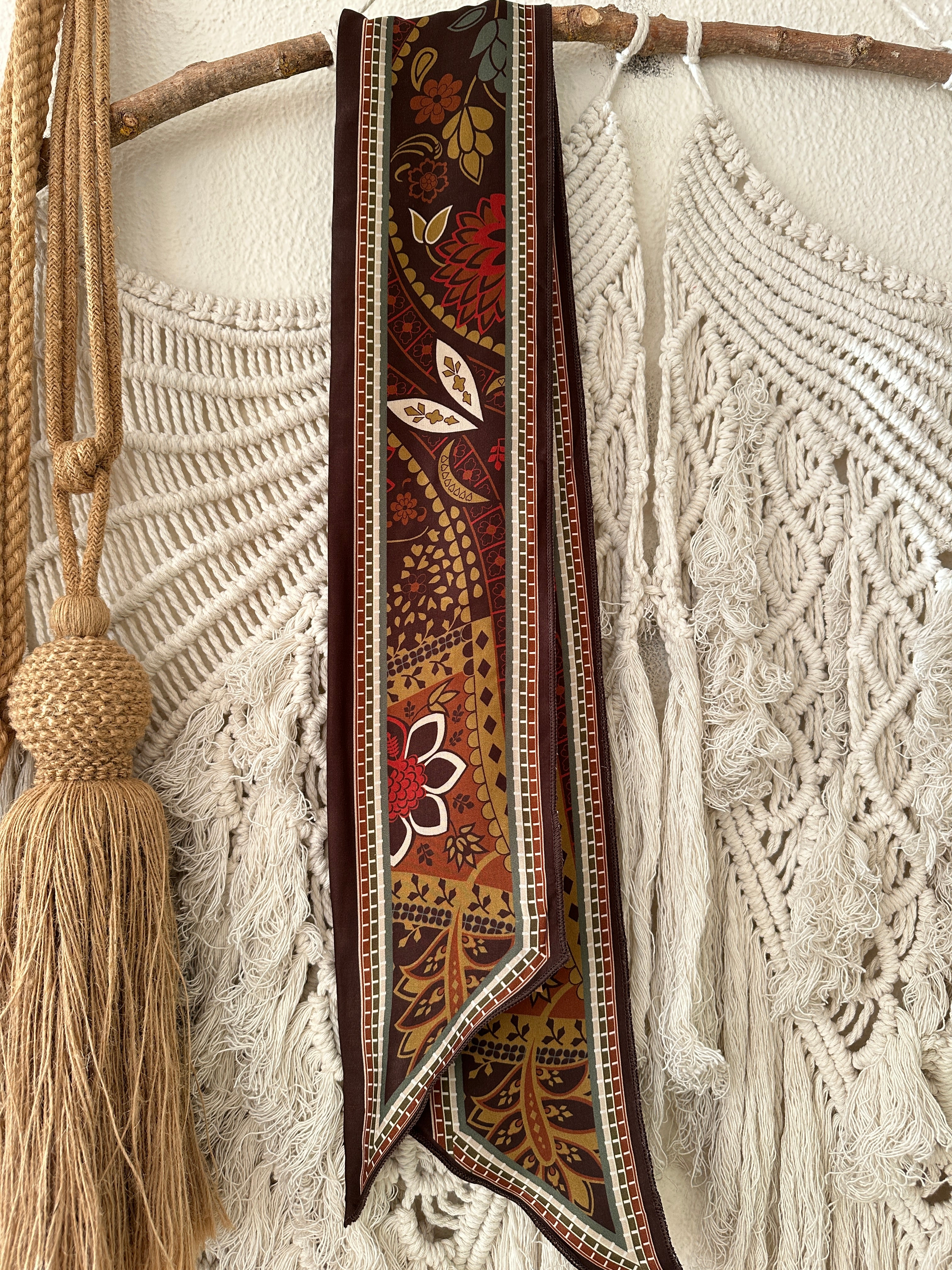 Cinto/faixa acetinado WINTER