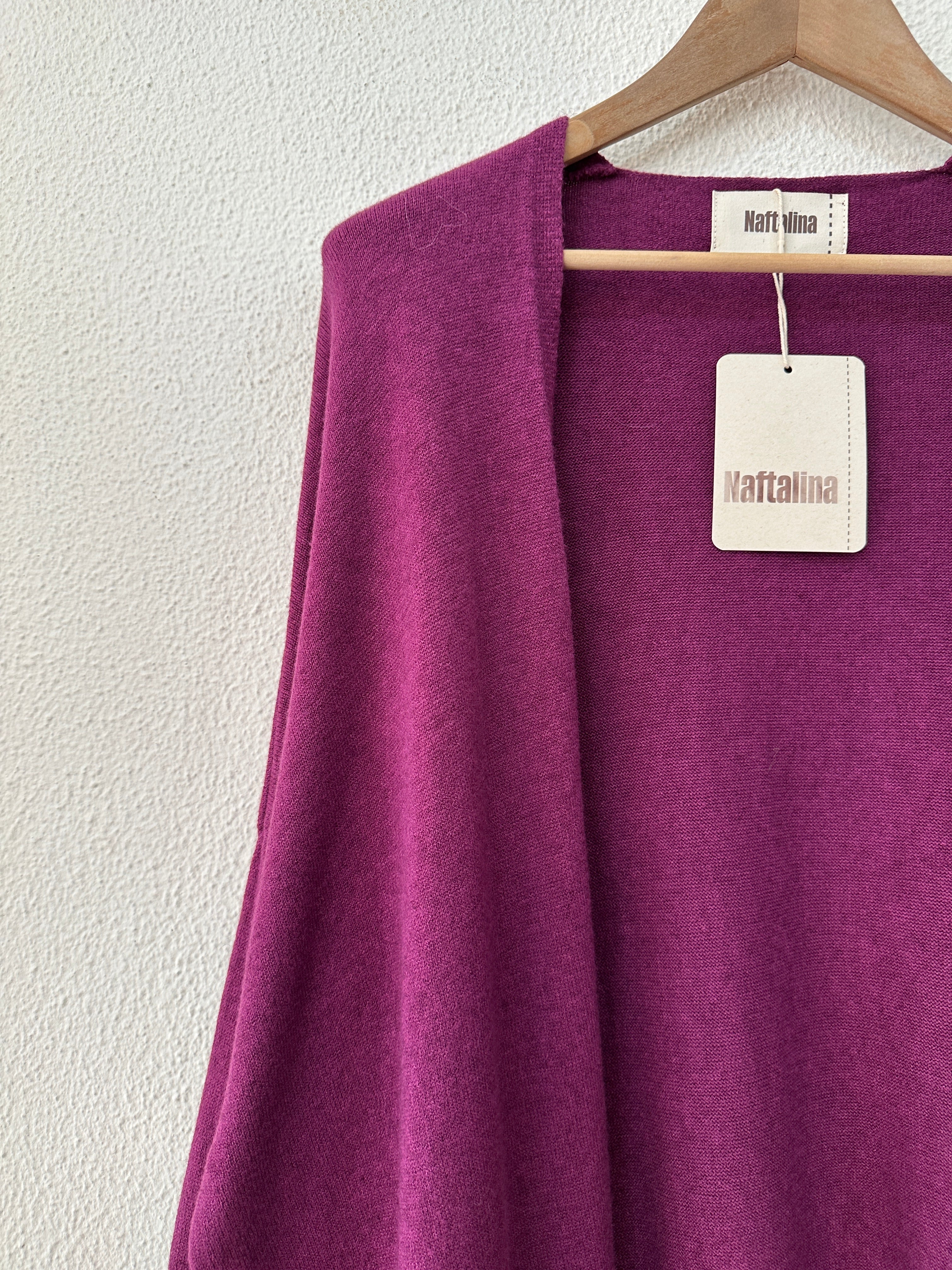 Casaco oversize em malha fina VELATO