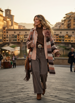 Carregar imagem no visualizador da galeria, Casaco de malha comprido LUCILLE
