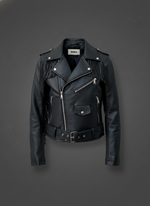 Load image in the gallery viewer,Blusão em ecopele c/franjas STURGIS
