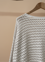 Carregar imagem no visualizador da galeria, Camisola rendada BISCUIT
