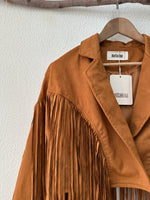 Load image in the gallery viewer,Blusão em suede c/ franjas MARYLAND

