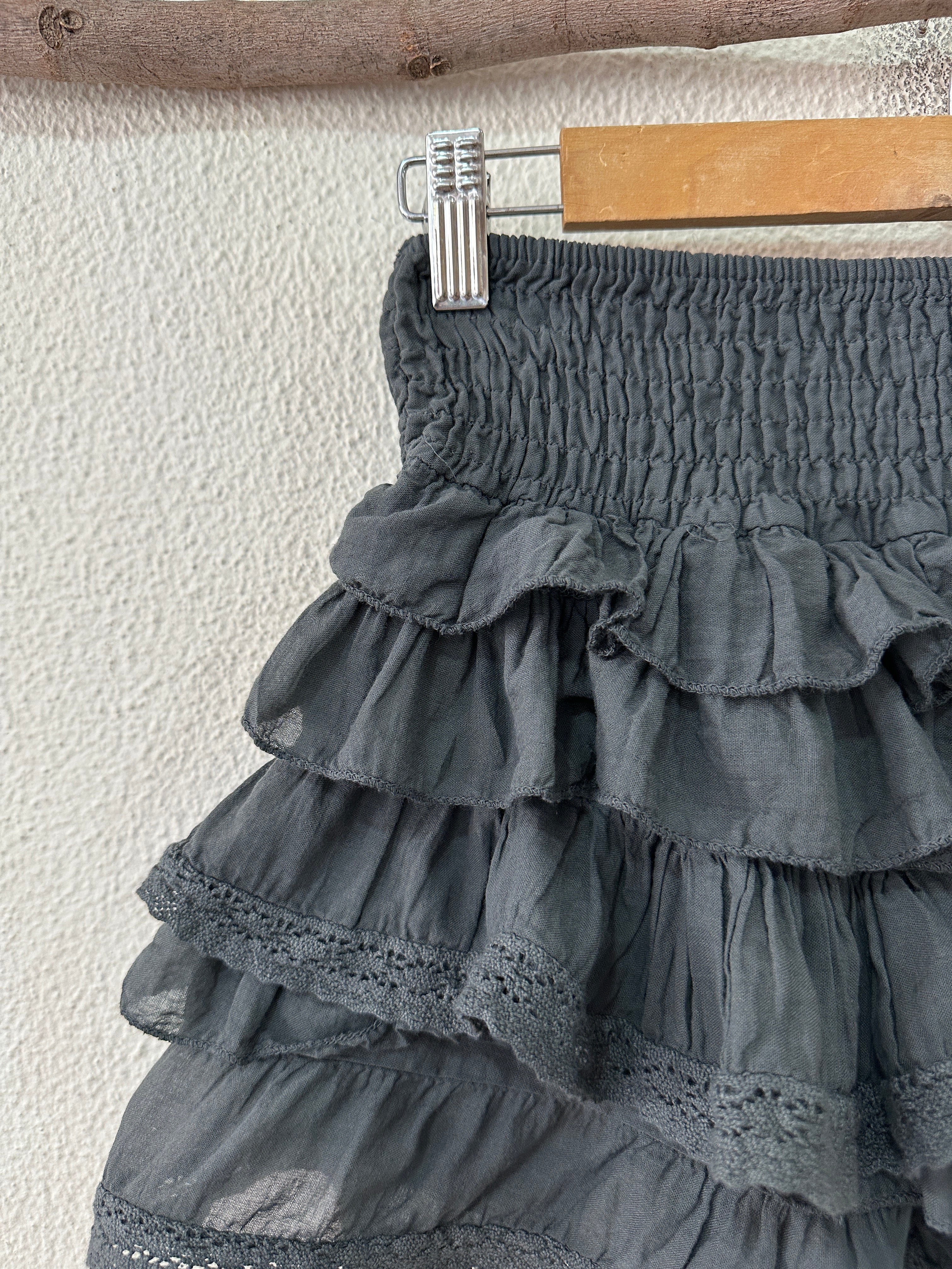 Saia-calção c/ folhos KOI