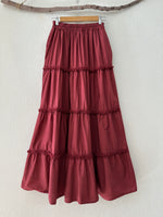 Carregar imagem no visualizador da galeria, Saia comprida c/ bolsos EARTHY
