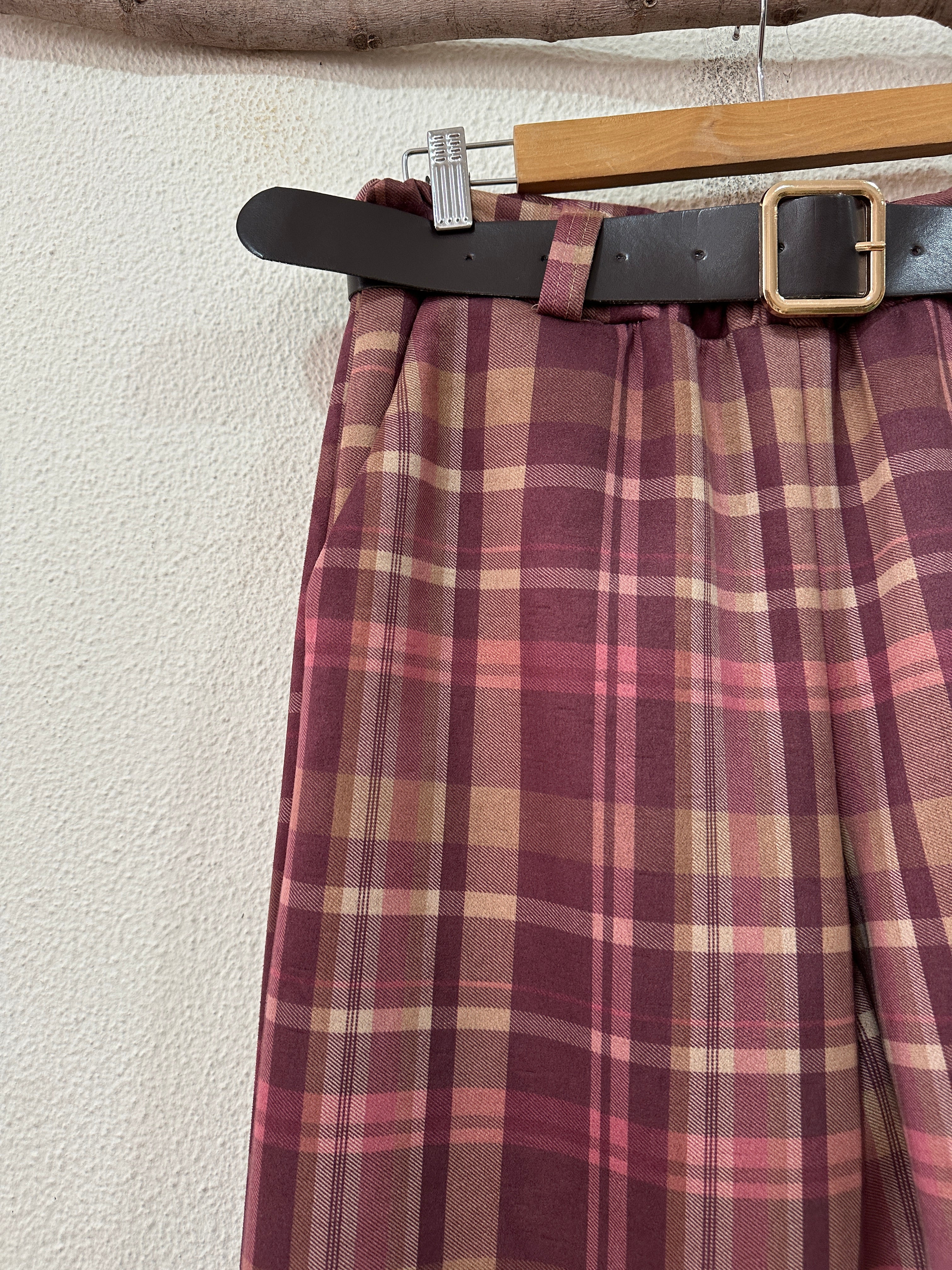 Pantalonas em suede c/virola RACHEL