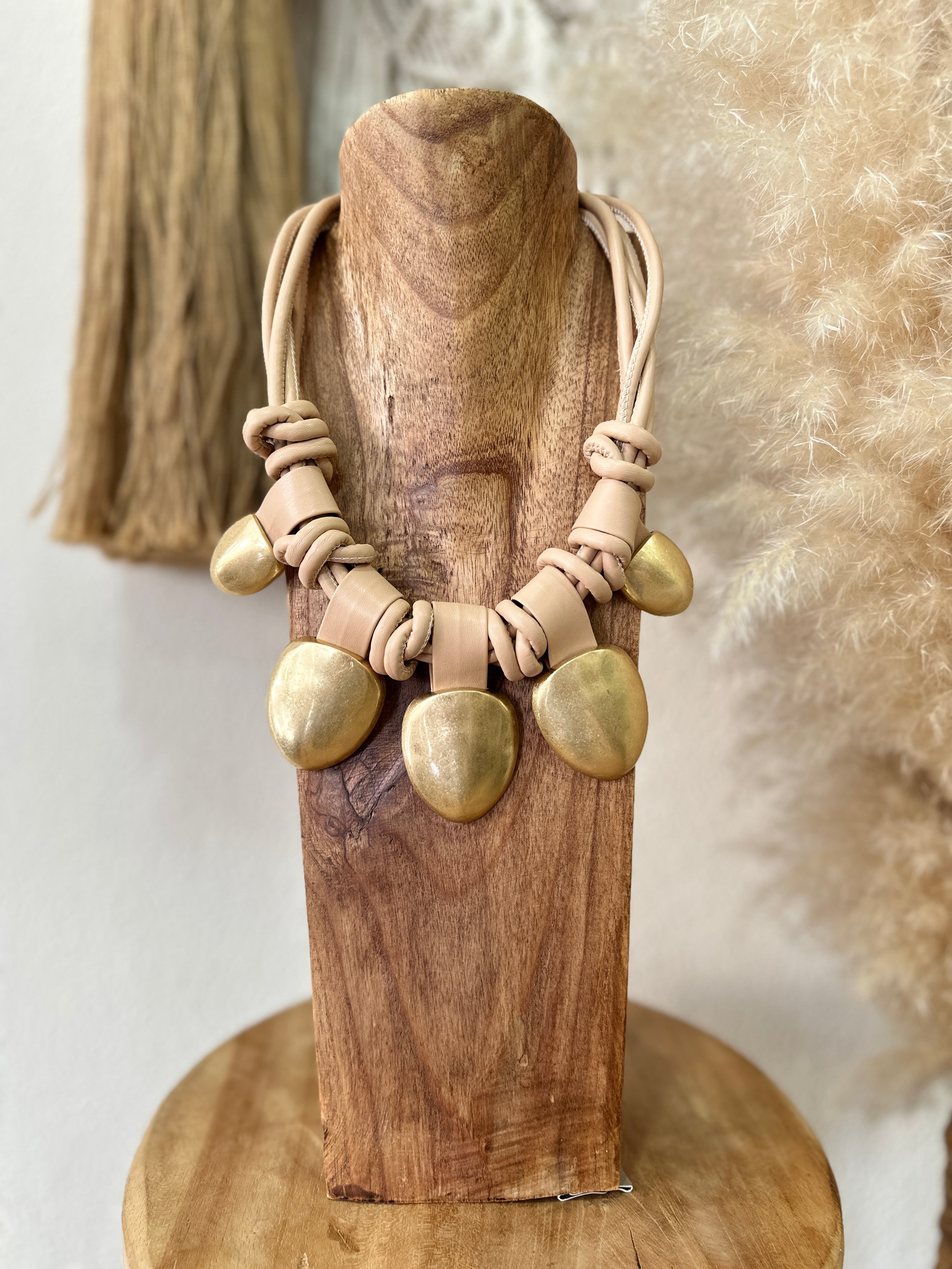 Colar em ecopele GUIANA