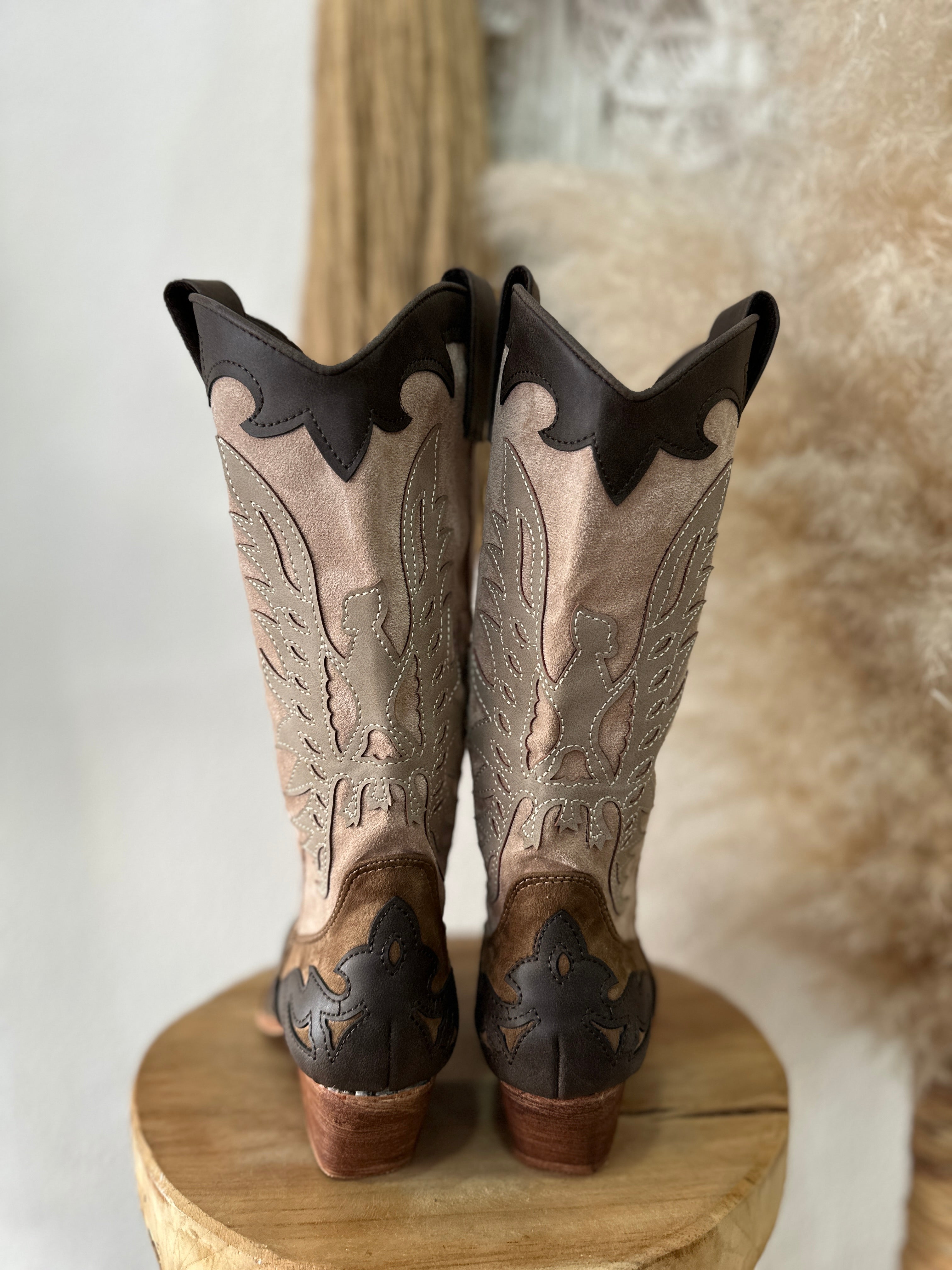 Botas texanas bordadas OREGON