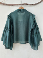 Load image in the gallery viewer,Camisa c/ mangas mariposa OLIVIA
