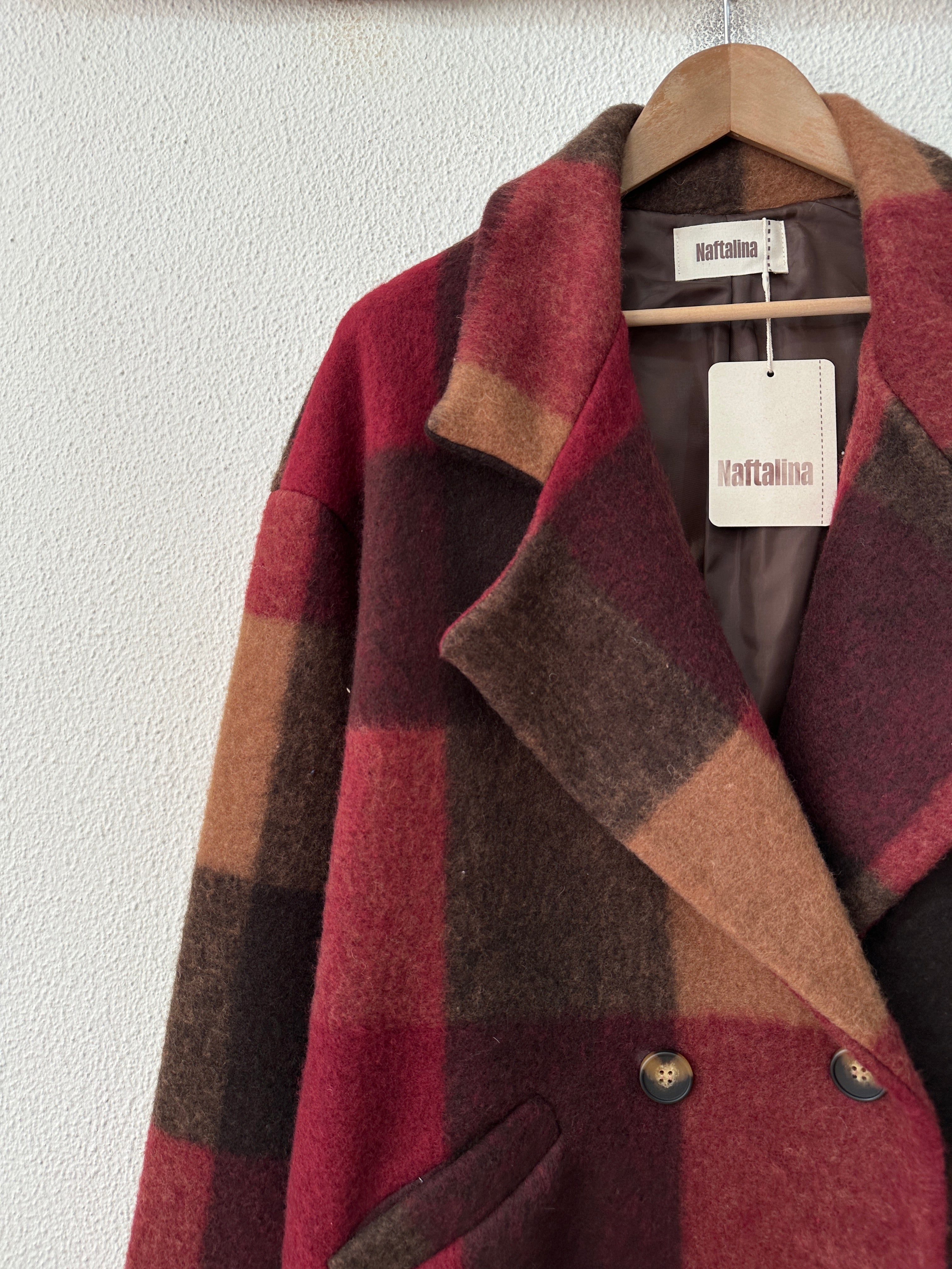 Sobretudo em fazenda forrado LIVERPOOL