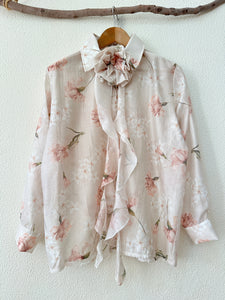 Camisa c/gargantilha amovível BLOSSOM