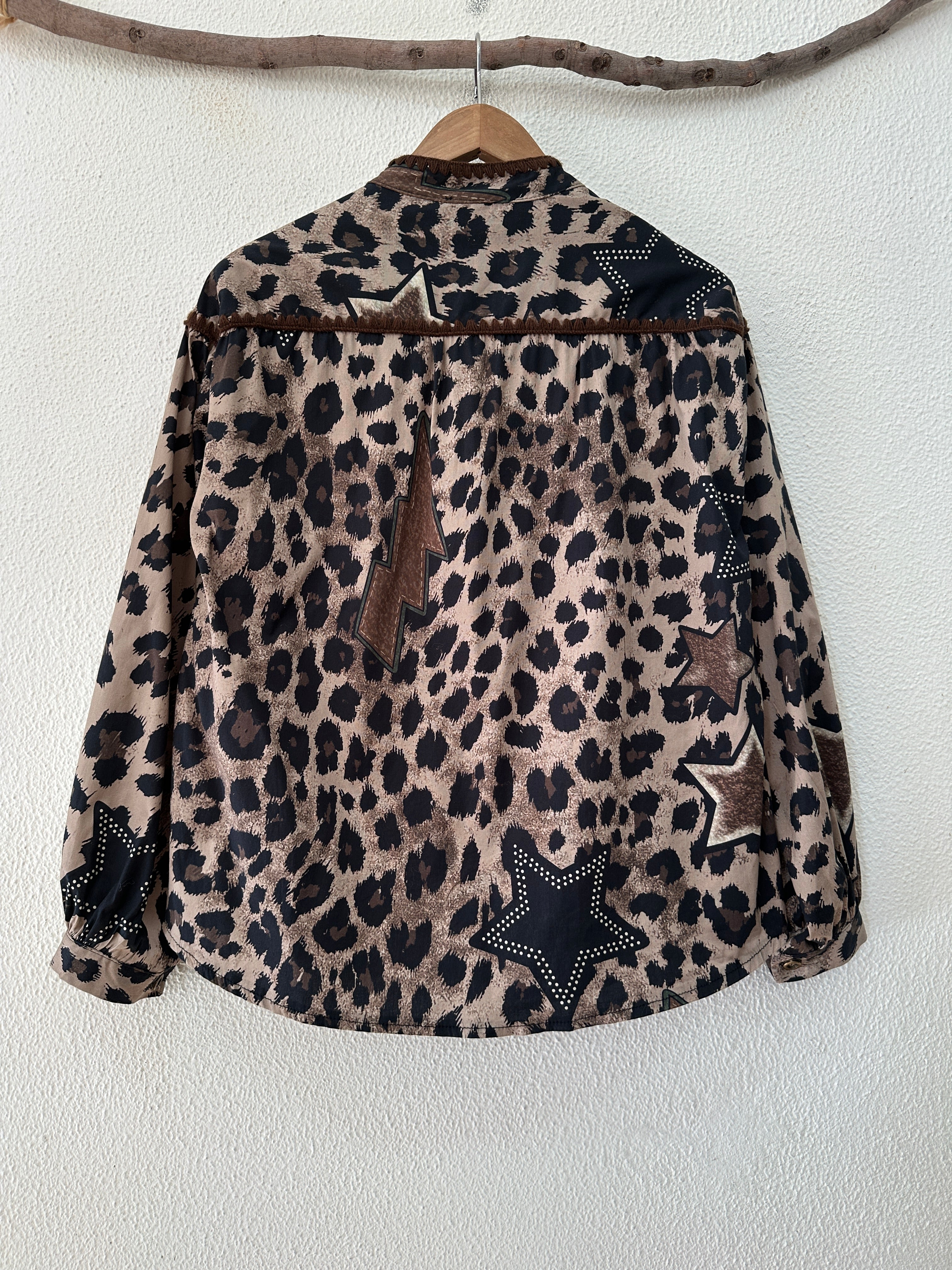 Camisa em algodão c/bordado THUNDER